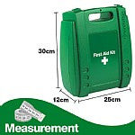 1-10 Person First Aid Kit - with Burns & Eyewash