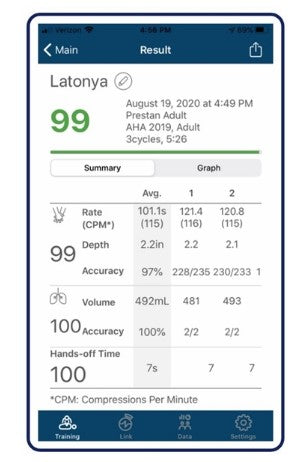 Prestan 2000 CPR Manikin with CPR Feedback & APP