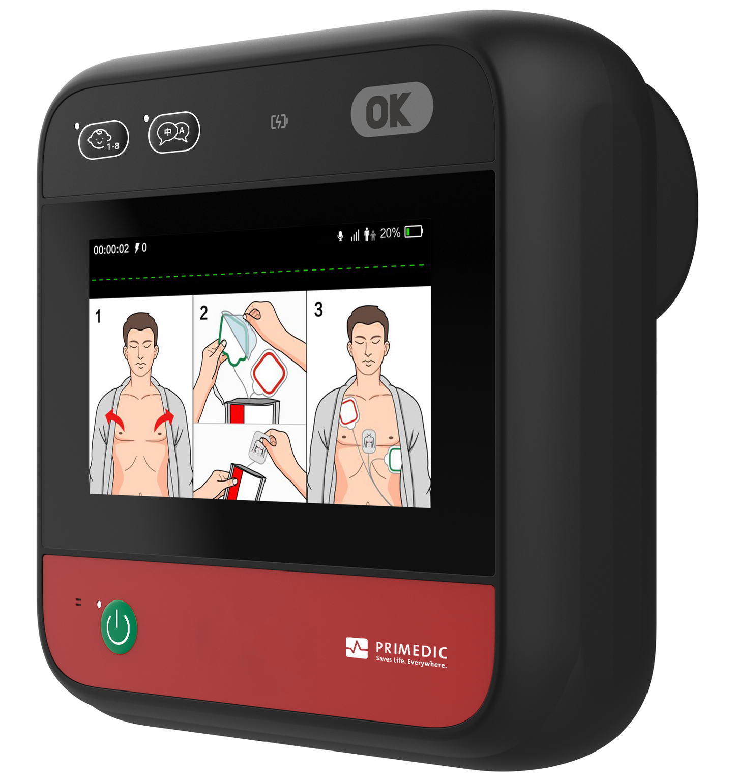 Primedic myPAD Core Defibrillator