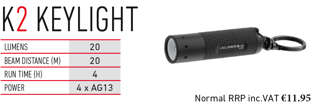 LED LENSER K2 KEYLIGHT