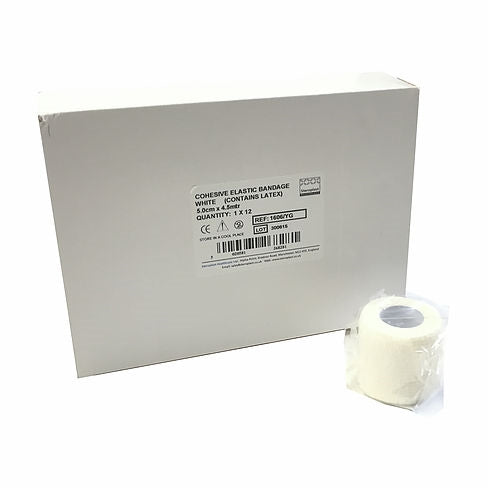 Cutman Steroplast Cohesive Tape 5cm x 4.5m - WHITE
