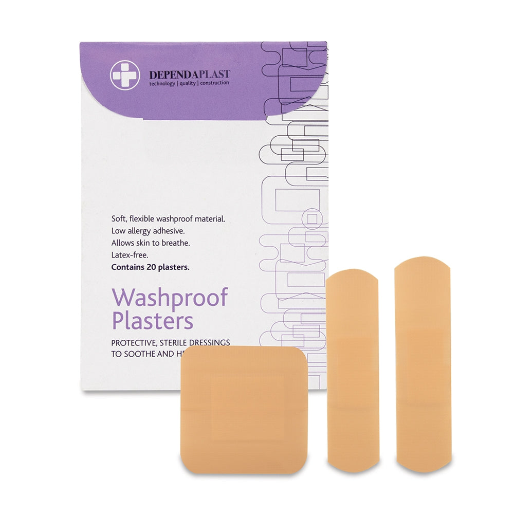 Washproof plasters 20's - Wallet