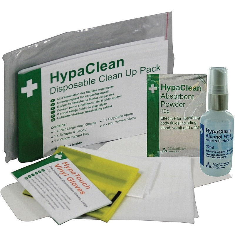 Single use clean up kit - Biohazrd