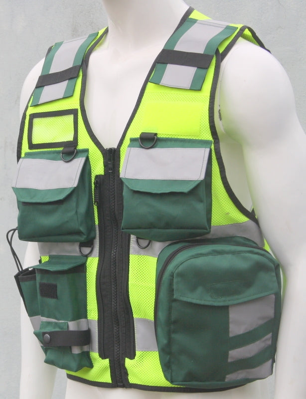 Tactical Vest - Paramedic ( Green / Yellow )