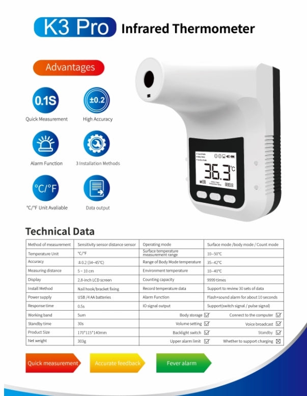 Buy Non contact thermometer | Thermometer | Temperature check