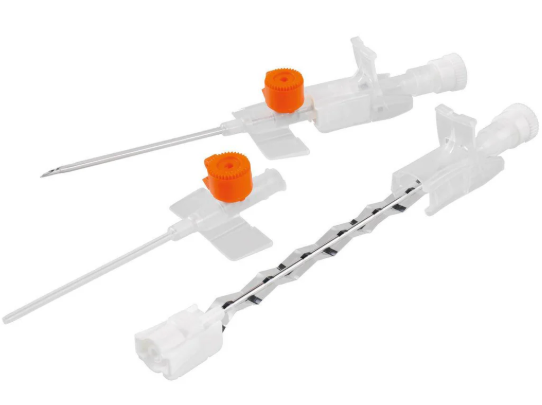 Safety Ported IV Cannula -14g
