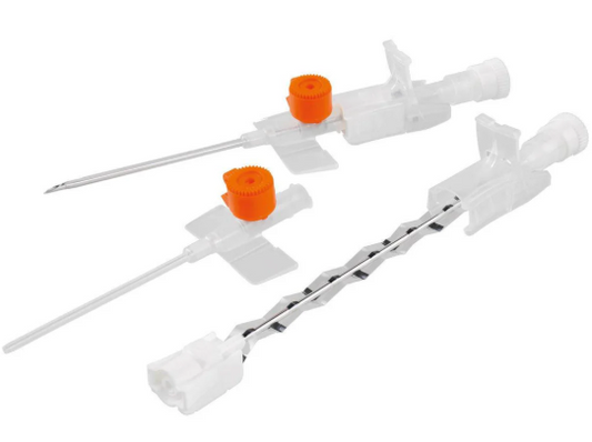 Safety Ported IV Cannula -14g