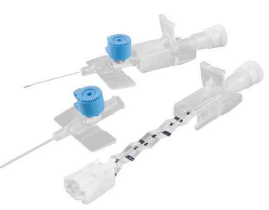 Safety Ported IV Cannula - 22g