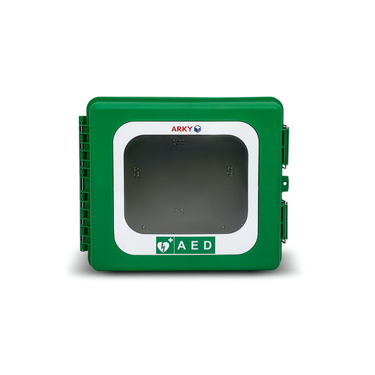 Outdoor NON HEATED  alarmed defibrillator cabinet ( Arky Case 182 )