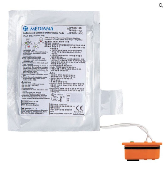 Mediana A16 AED - Adult/Child Dual Pads