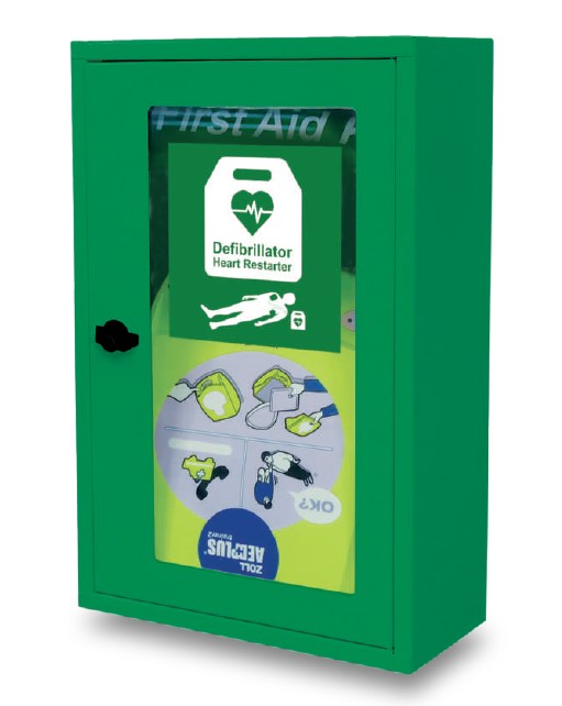 Aed Wall Cabinet - Green