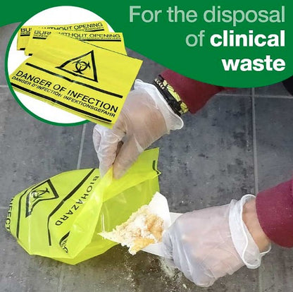 Clinical Waste Self Seal Bio Bags (50)