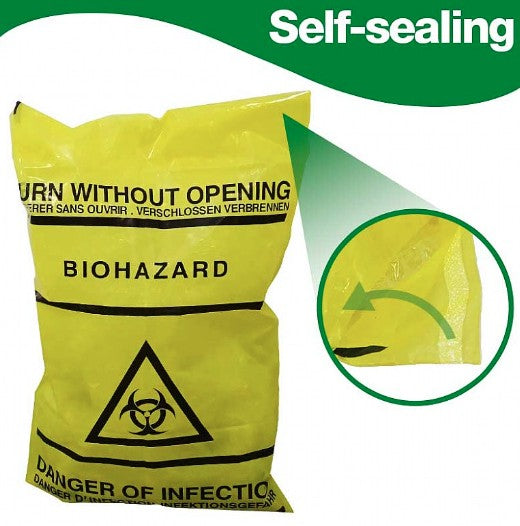 Clinical Waste Self Seal Bio Bags (50)