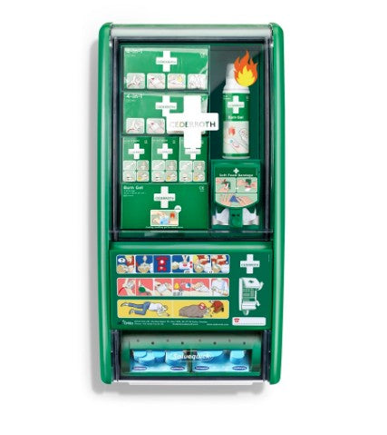 Cederroth Comprehensive First Aid Station with Soft Foam Bandage Dispenser