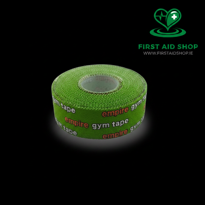 Green Empire Gym Tape - Black Background
