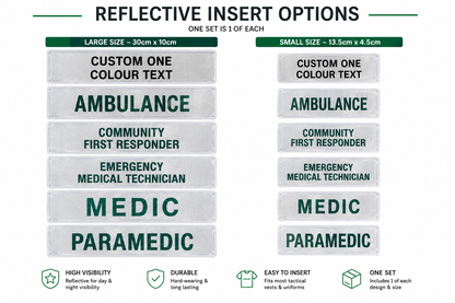 Reflective Insert ( set of Large & Small )
