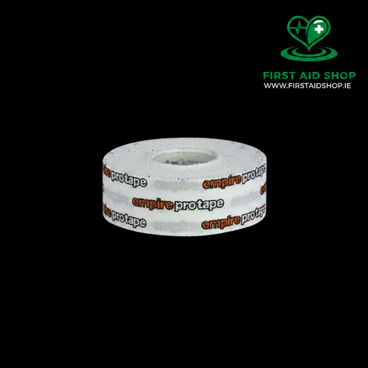 White Empire Pro Tape - Black Background
