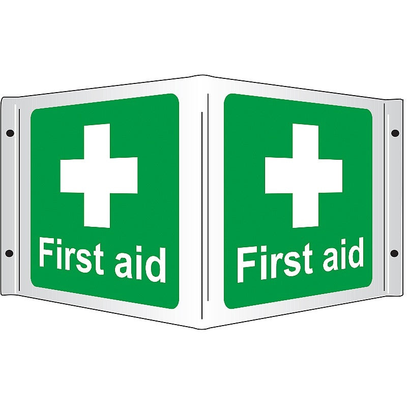 3D First Aid Sign