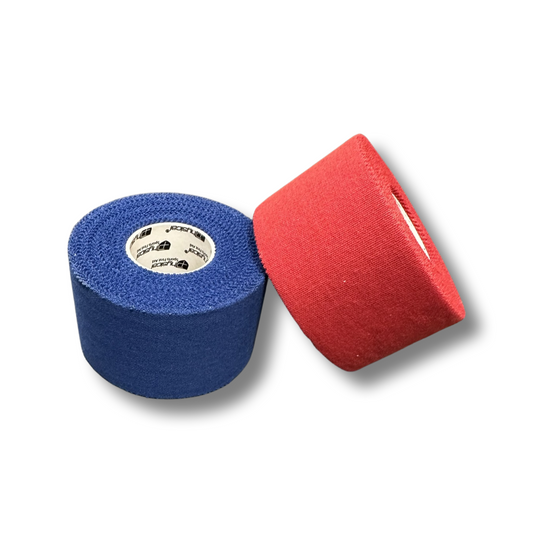Coloured Zinc Oxide Tape - Red / Blue