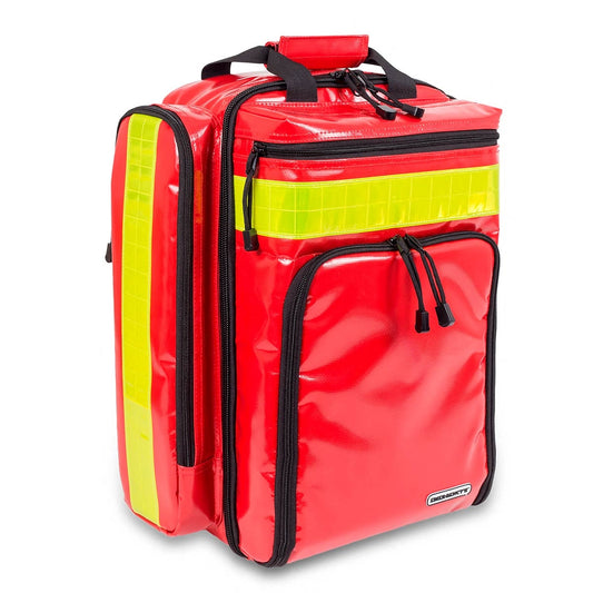 elite backpack red pvc tarpaulin