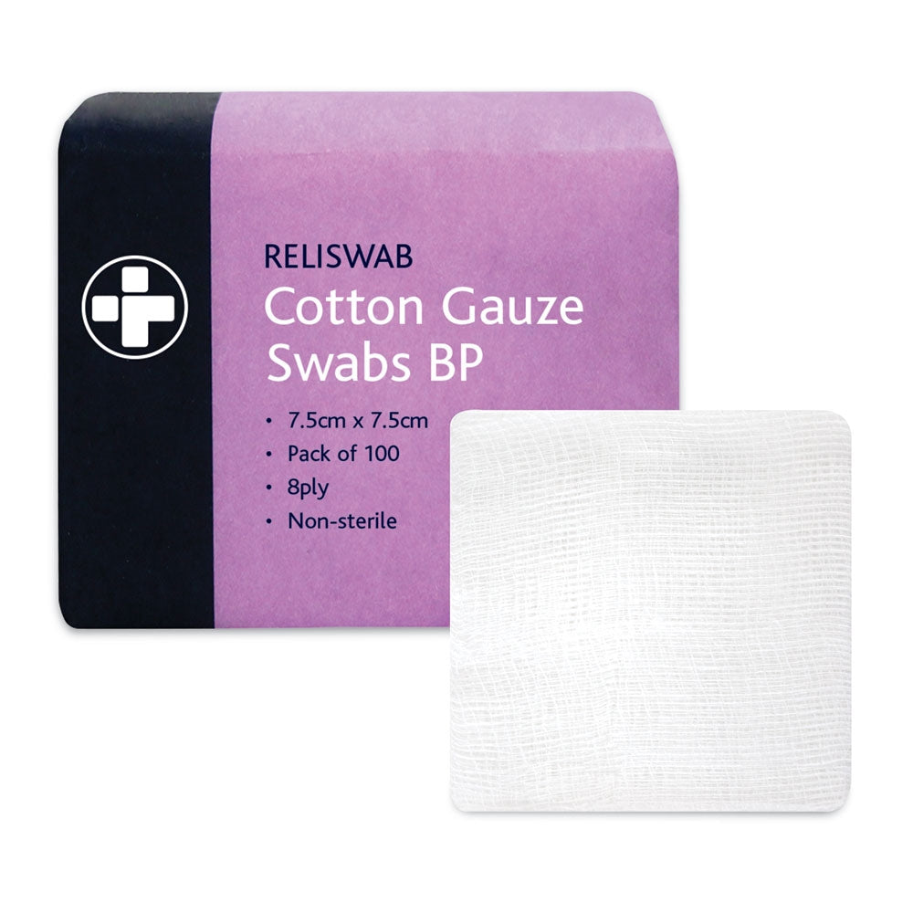 Gauze Swabs - 10cm